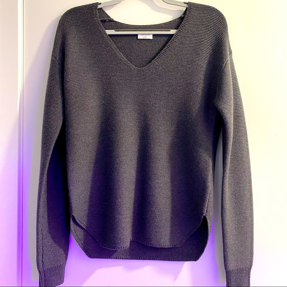 ARITZIA WILFRED FREE 100% Merino Wool Thermal Sweater Size US XS